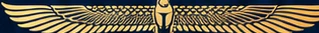 Winged scarab brand emblem